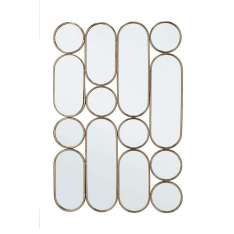 BIZZOTTO lustro ścienne HANIMA złote