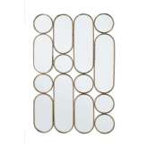 BIZZOTTO lustro ścienne HANIMA złote