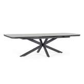 BIZZOTTO stół ogrodowy PASCAL szary / rozkładany