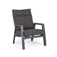 BIZZOTTO fotel ogrodowy KLEDI szary
