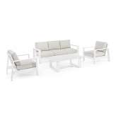 BIZZOTTO zestaw ogrodowy BALTIC biały