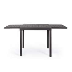 BIZZOTTO stół ogrodowy PELAGIUS 83-166 szary / rozkładany