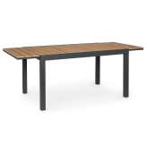 BIZZOTTO stół ogrodowy ELIAS 140-200 naturalny / rozkładany