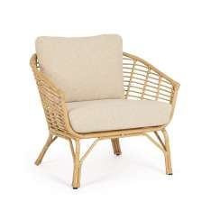 BIZZOTTO fotel ogrodowy MABEL naturalny