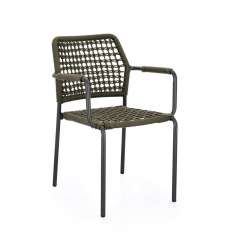 BIZZOTTO krzesło ogrodowe RAJADA zielone
