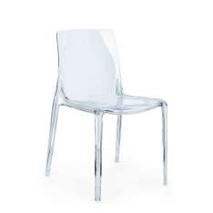 BIZZOTTO krzesło ogrodowe ADELE transparentne