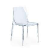 BIZZOTTO krzesło ogrodowe ADELE transparentne