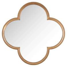 RICHMOND lustro ścienne LOWEN szczotkowane złoto