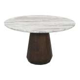 RICHMOND stół jadalniany OBEROY 130 brązowy