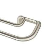 UMBRA karnisz TWILIGHT DOUBLE 168 - 365 cm srebrny