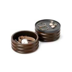 UMBRA organizer na biżuterię TESORA czarny / brązowy