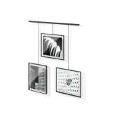 UMBRA zestaw 3 ramek do zdjęć EXHIBIT 8-10 cm czarny