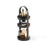 UMBRA organizer na kosmetyki BELLWOOD czarny / brązowy