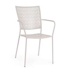 BIZZOTTO krzesło ogrodowe LIZETTE beżowe