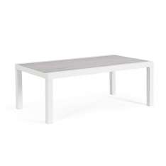 BIZZOTTO stolik ogrodowy KLEDI 120 biały