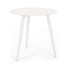 BIZZOTTO stolik ogrodowy RIDLEY biały