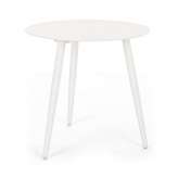 BIZZOTTO stolik ogrodowy RIDLEY biały