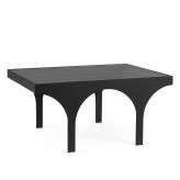 BIZZOTTO stolik kawowy ARCHIE 80x60 czarny
