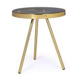 BIZZOTTO stolik kawowy KESAR 40 czarny