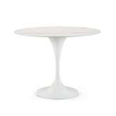 BIZZOTTO stół ogrodowy RONI 100 biały