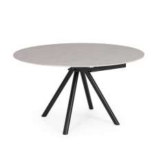 BIZZOTTO stół ogrodowy RAUNI 87-135 szary / rozkładany