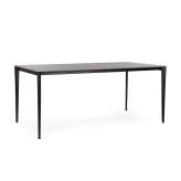 BIZZOTTO stół jadalniany REIJA 180 czarny / szary
