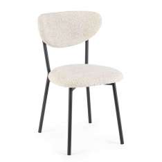 BIZZOTTO krzesło LUDMILLA beżowe