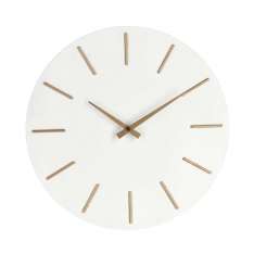 BIZZOTTO zegar TIMELINE 40 biały