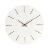 BIZZOTTO zegar TIMELINE 40 biały