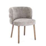 BIZZOTTO krzesło ILMA ARM szare