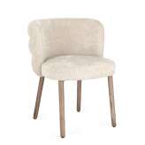 BIZZOTTO krzesło ILMA ARM beżowe