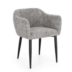 BIZZOTTO krzesło KATI ARM szare