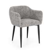 BIZZOTTO krzesło KATI ARM szare