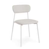 BIZZOTTO krzesło INKA białe