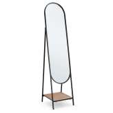 BIZZOTTO lustro stojące VALENTIN czarne