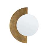 BIZZOTTO lustro ścienne NAMITA 38,5x47,5 cm złote