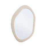 BIZZOTTO lustro ścienne BOUCLÉ 59x90 cm białe