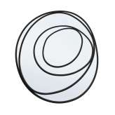 BIZZOTTO lustro ścienne ARCHIE 80x72 cm