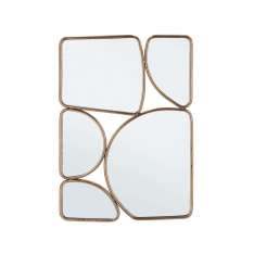 BIZZOTTO lustro ścienne HANIMA 50,5x70,5 złote