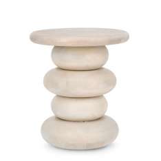 BIZZOTTO stolik kawowy LOPEZ 40 beżowy