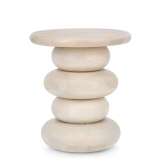 BIZZOTTO stolik kawowy LOPEZ 40 beżowy