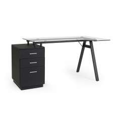 BIZZOTTO biurko CHARLIE czarne