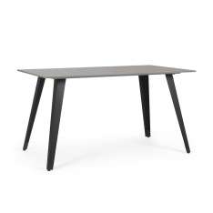 BIZZOTTO stół jadalniany ARJETA 140x80 czarny