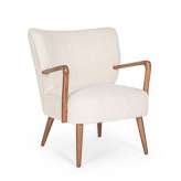 BIZZOTTO fotel MORITZ biały