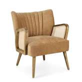 BIZZOTTO fotel VIRNA żółty