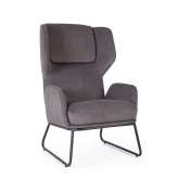 BIZZOTTO fotel OPHELIA szary