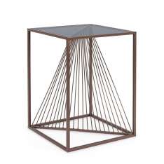 BIZZOTTO stolik kawowy ESPIRAL 40x40