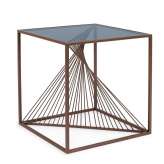 BIZZOTTO stolik kawowy ESPIRAL 48x48