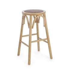 BIZZOTTO krzesło barowe CIRCLE beżowe