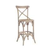 BIZZOTTO krzesło barowe CROSS beżowe